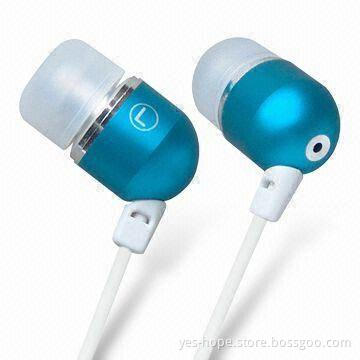 Metal Earphones with Digital Stereo Sound and 100dB Sensitivity